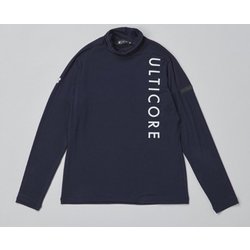 DBL33FNAM [ゴルフ レディース 【4Dimotion Fit Split Raglan Sleeve】長袖タートルネックネックシャツ Mサイズ ネイビー]