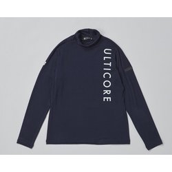 DBL33FNAL [ゴルフ レディース 【4Dimotion Fit Split Raglan Sleeve】長袖タートルネックネックシャツ Lサイズ ネイビー]