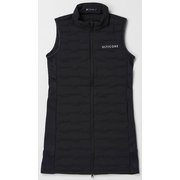 7BD01CBKL [ゴルフ レディース 【4Dimotion Fit】前開き中わたワンピース Lサイズ ブラック]