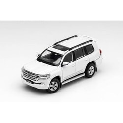 KS072-332 1/64 トヨタ ランドクルーザー LC200 Backpack version LHD ホワイト [ダイキャストミニカー]