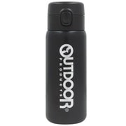 ステンレスワンプッシュボトル 350ml ブラック 314-357