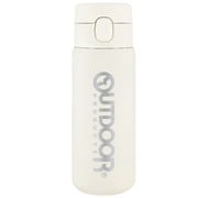 ステンレスワンプッシュボトル 350ml オフホワイト 314-358