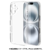 8366-IP461HALCL [iPhone 16用 ハイブリッドケース カバー ハイブリッド 極限保護 精密設計 RHINOX ライノックス 衝撃吸収 MIL規格 強い 頑丈 クリア 表面硬度5H]