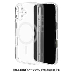 8123IP461HAMLCL [iPhone 16用 ハイブリッドケース カバー ハイブリッド 極限保護 精密設計 RHINOX ライノックス 衝撃吸収 MIL規格 強い 頑丈 Magsafe充電対応 クリア 表面硬度5H]