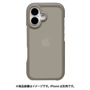8126IP461HPTA [iPhone 16用 Air-C ハイブリッドケース TPU×PC 衝撃吸収 エアクッション付き トープ]