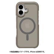 8129IP461HPMTA [iPhone 16用 Air-C ハイブリッドケース TPU×PC 衝撃吸収 エアクッション付き MagSafe対応 MIL規格 トープ]