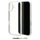 8137IP461HPWH [iPhone 16用 aurora ハイブリッドケース カバー ハイブリッド 衝撃吸収 強い 頑丈 TPU＋PC オーロラフレーム ホワイトクリア]