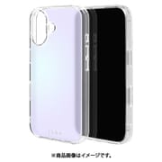 8186IP461HPPU [iPhone 16用 iLBE ハイブリッドケース カバー ハイブリッド 衝撃吸収 強い 頑丈 TPU＋PC グラデーション パープル]