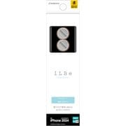 CR4365IP4617 [iPhone 16/16 Plus用 iLBE カメラレンズ保護ガラス アルミ単眼 傷から守る ケースに干渉しない ピンクゴールド]