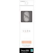 CR4366IP4617 [iPhone 16/16 Plus用 iLBE カメラレンズ保護ガラス 傷から守る クリア ブラックラメ]