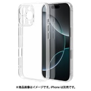 8371-IP461PTPLCL [iPhone 16 Pro用 ソフトケース TPU 極限保護 精密設計 衝撃吸収 クリア 1.3mm ワイヤレス充電対応]