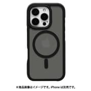 8217IP461PHPMBK [iPhone 16 Pro用 Air-C ハイブリッドケース TPU×PC 衝撃吸収 エアクッション付き MagSafe対応 MIL規格 ブラック]