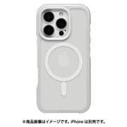 8218IP461PHPMWH [iPhone 16 Pro用 Air-C ハイブリッドケース TPU×PC 衝撃吸収 エアクッション付き MagSafe対応 MIL規格 ホワイト]