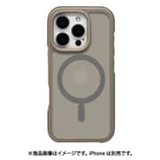 8219IP461PHPMTA [iPhone 16 Pro用 Air-C ハイブリッドケース TPU×PC 衝撃吸収 エアクッション付き MagSafe対応 MIL規格 トープ]