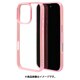 8226IP461PHPPK [iPhone 16 Pro用 aurora ハイブリッドケース カバー ハイブリッド 衝撃吸収 強い 頑丈 TPU＋PC オーロラフレーム ピンククリア]