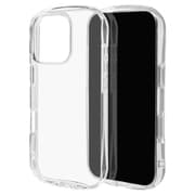 8233IP461PTPCL [iPhone 16 Pro用 KAZARITAI ソフトケース TPU 衝撃吸収 透明 黄変しにくい 厚み2.7mm クリア]