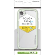 PM-A24ATSLFCGNL [iPhone 16用 ケース ハイブリッド カバー 衝撃吸収 軽量 薄型 カメラ周り保護 ストラップホール付 硬度5H ストラップホールシート付 TOUGH SLIM LITE ピスタチオグリーン]