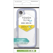 PM-A24ATSLFCSBU [iPhone 16用 ケース ハイブリッド カバー 衝撃吸収 軽量 薄型 カメラレンズ保護設計 ストラップホール付 背面マットクリア ストラップホールシート付 TOUGH SLIM LITE ライトブルー]