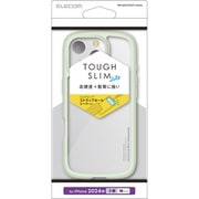 PM-A24CTSLFCGNL [iPhone 16 Pro用 ケース ハイブリッド カバー 衝撃吸収 軽量 薄型 カメラ周り保護 ストラップホール付 硬度5H ストラップホールシート付 TOUGH SLIM LITE ピスタチオグリーン]