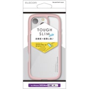 PM-A24CTSLFCPN [iPhone 16 Pro用 ケース ハイブリッド カバー 衝撃吸収 軽量 薄型 カメラ周り保護 ストラップホール付 硬度5H ストラップホールシート付 TOUGH SLIM LITE ピンク]