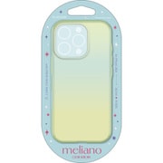 PM-A24CUCAGN [iPhone 16 Pro用 ケース ソフト カバー 耐衝撃 カメラレンズ保護設計 オーロラ ストラップホールシート付 meliano グリーン]