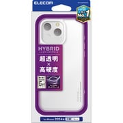 PM-A24DHVCKCR [iPhone 16 Pro Max用 ケース ハイブリッド カバー 衝撃吸収 カメラレンズ保護設計 ストラップホール付 硬度5H クリア]