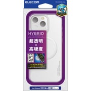 PM-A24DMAG02WH [iPhone 16 Pro Max用 ケース ハイブリッド カバー 衝撃吸収 カメラレンズ保護設計 磁力吸着ワイヤレス充電対応 硬度5H ホワイト]