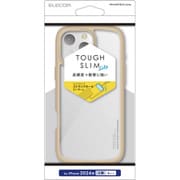 PM-A24DTSLFCBE [iPhone 16 Pro Max用 ケース ハイブリッド カバー 衝撃吸収 軽量 薄型 カメラ周り保護 ストラップホール付 硬度5H ストラップホールシート付 TOUGH SLIM LITE カフェオレ]