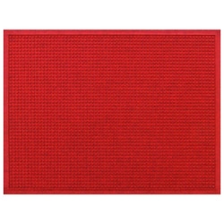屋外用玄関マット 吸水速乾タイプ ウォーターホース レッド 88×116cm AC00039