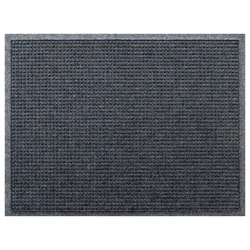 屋外用玄関マット 吸水速乾タイプ ウォーターホース ダーク・グレー 88×116cm AC00042