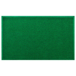 屋外用玄関マット 吸水速乾タイプ ウォーターホース グリーン 88×146cm AC00045