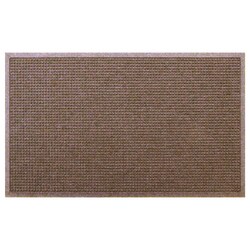 屋外用玄関マット 吸水速乾タイプ ウォーターホース ブラウン 88×146cm AC00047
