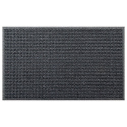 屋外用玄関マット 吸水速乾タイプ ウォーターホース ダーク・グレー 88×146cm AC00049