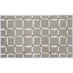 屋内用玄関マット Tomoko Murata Windcheck Grey 45×75cm DX00005