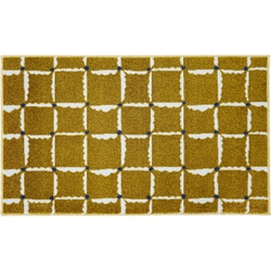屋内用玄関マット Tomoko Murata Windcheck Gold 45×75cm DX00006