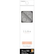 CR4436IP4617P [iPhone 16 Pro/iPhone 16 Pro Max用 iLBE カメラレンズ保護ガラス 傷から守る クリア ブラックラメ]