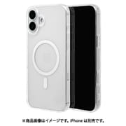 8259IP467TPMCL [iPhone 16 Plus用 ソフトケース TPU 衝撃吸収 クリア 透明 1.8mm Magsafe充電対応]