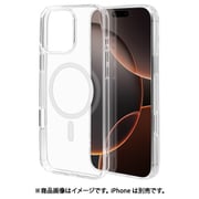 8283IP467PHAMCL [iPhone 16 Pro Max用 ハイブリッドケース カバー ハイブリッド RHINOX ライノックス 衝撃吸収 MIL規格 強い 頑丈 Magsafe対応 クリア 表面硬度5H]