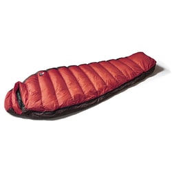 オーロラテックスライト450DX AURORA TEX LIGHT 450DX N0450DXS RED ショート [アウトドア ダウンシュラフ 3シーズン用]