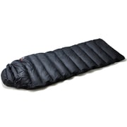 オーロラテックススクエアフット400 AURORA TEX SQUARE FOOT 400 N001286 BLACK レギュラー [アウトドア ダウンシュラフ 3シーズン用]
