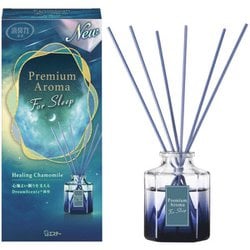 お部屋の消臭力 プレミアムアロマ For Sleep スティック 寝室用 本体 ヒーリングカモミール 50mL [消臭 芳香剤 ルームフレグランス]