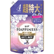 レノアハピネス 夢ふわタッチ 柔軟剤 リラックスナイトホワイトムスクの香り 詰替用 超特大サイズ 1285ml