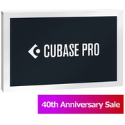 CUBASE PRO 通常版 作曲ソフト Steinberg 40th Anniversaryキャンペーン [Windows＆Macソフト]