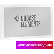 CUBASE ELEMENTS 通常版 作曲ソフト Steinberg 40th Anniversaryキャンペーン [Windows＆Macソフト]