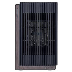 セラミックファンヒーター Premium WOOD ブラックウッド LCAWA005-BW