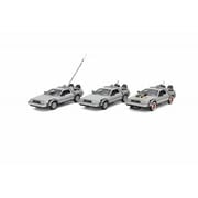 WE224003G15 1/24 BACK TO THE FUTURE I/II/III デロリアン 3台セット [ダイキャストミニカー]