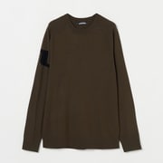 071-12913-44-028 [ゴルフウェアメンズ M57A Gusten Knitted Sweater セーター 044 カーキ系]