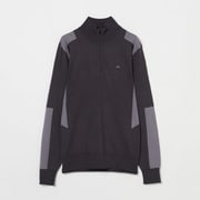 071-12914-44-018 [ゴルフウェアメンズ M58A Kendrick Knitted Zip Sweater セーター 044 チャコール]