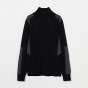 071-12914-48-019 [ゴルフウェアメンズ M58A Kendrick Knitted Zip Sweater セーター 048 ブラック]