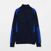 071-12914-44-098 [ゴルフウェアメンズ M58A Kendrick Knitted Zip Sweater セーター 044 ネイビー]